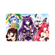 Load image into Gallery viewer, Date a live season 1 characters Credit Card Skins (4-in-1 Pack)