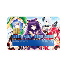 Load image into Gallery viewer, Date a live season 1 characters Credit Card Skins (4-in-1 Pack)