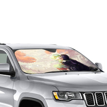 Load image into Gallery viewer, Dawn & Flowers Car Sunshade