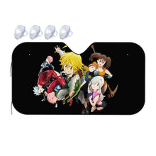 Load image into Gallery viewer, Deadly sins group Car Sunshade
