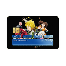 Load image into Gallery viewer, Deadly sins group Credit Card Skins (4-in-1 Pack)
