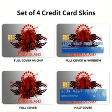 Load image into Gallery viewer, deadman wonderland. Credit Card Skins (4-in-1 Pack)
