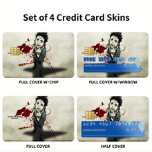 Load image into Gallery viewer, Deadman Wonderland Credit Card Skins (4-in-1 Pack)
