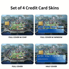 Load image into Gallery viewer, Deadman Wonderland Prison Credit Card Skins (4-in-1 Pack)