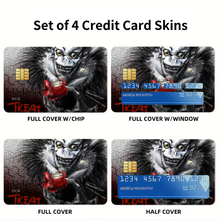 Load image into Gallery viewer, Death Note Credit Card Skins (4-in-1 Pack)