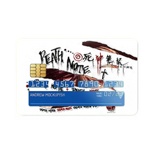 Load image into Gallery viewer, Death Note Credit Card Skins (4-in-1 Pack)