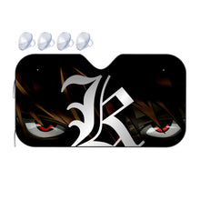 Load image into Gallery viewer, Death Note Light Yagami Car Sunshade