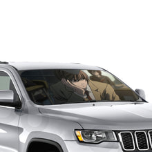 Load image into Gallery viewer, Death Note Light Yagami Car Sunshade