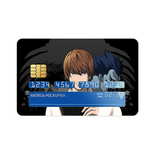 Load image into Gallery viewer, Death Note Light Yagami, Ryuk Credit Card Skins (4-in-1 Pack)