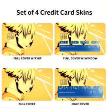 Load image into Gallery viewer, Death Parade Credit Card Skins (4-in-1 Pack)
