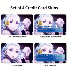 Load image into Gallery viewer, Death Parade Credit Card Skins (4-in-1 Pack)