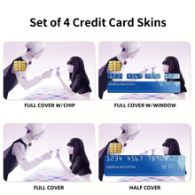 Load image into Gallery viewer, Death Parade Credit Card Skins (4-in-1 Pack)