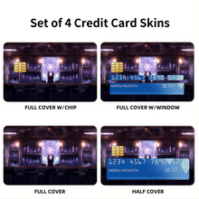 Load image into Gallery viewer, Death Parade Credit Card Skins (4-in-1 Pack)