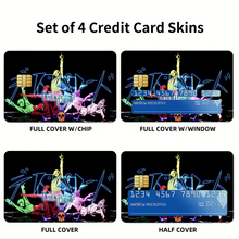 Load image into Gallery viewer, Death Parade Credit Card Skins (4-in-1 Pack)