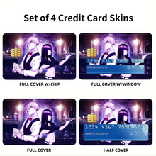 Load image into Gallery viewer, Death Parade Credit Card Skins (4-in-1 Pack)