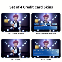 Load image into Gallery viewer, Death Parade Credit Card Skins (4-in-1 Pack)