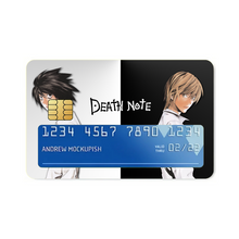 Load image into Gallery viewer, Deathnote Credit Card Skins (4-in-1 Pack)