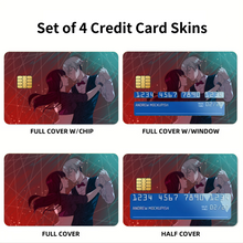 Load image into Gallery viewer, Decim and Chiyuki Credit Card Skins (4-in-1 Pack)