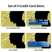 Load image into Gallery viewer, Decim Silhouette Credit Card Skins (4-in-1 Pack)