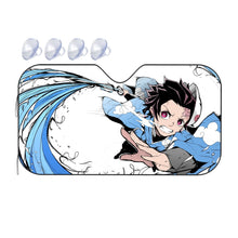 Load image into Gallery viewer, Demon Slayer: Kimetsu no Yaiba Car Sunshade