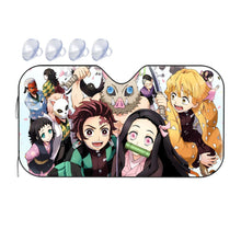 Load image into Gallery viewer, Demon Slayer: Kimetsu no Yaiba  Car Sunshade