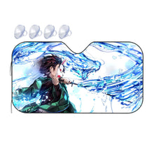 Load image into Gallery viewer, Demon Slayer: Kimetsu no Yaiba  Car Sunshade
