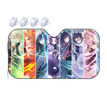 Load image into Gallery viewer, Demon Slayer: Kimetsu no Yaiba  Car Sunshade
