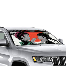 Load image into Gallery viewer, Demon Slayer: Kimetsu no Yaiba Car Sunshade