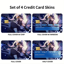 Load image into Gallery viewer, Demon Slayer: Kimetsu no Yaiba Credit Card Skins (4-in-1 Pack)