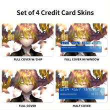 Load image into Gallery viewer, Demon Slayer: Kimetsu no Yaiba Credit Card Skins (4-in-1 Pack)