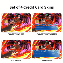 Load image into Gallery viewer, Demon Slayer: Kimetsu no Yaiba Credit Card Skins (4-in-1 Pack)