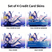 Load image into Gallery viewer, Demon Slayer: Kimetsu no Yaiba Credit Card Skins (4-in-1 Pack)