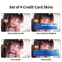 Load image into Gallery viewer, Demon Slayer: Kimetsu no Yaiba Credit Card Skins (4-in-1 Pack)
