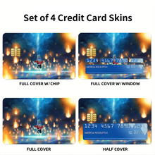 Load image into Gallery viewer, Demon Slayer: Kimetsu no Yaiba Credit Card Skins (4-in-1 Pack)