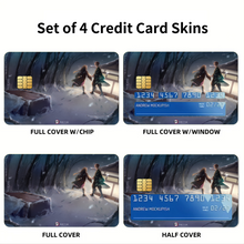 Load image into Gallery viewer, Demon Slayer: Kimetsu no Yaiba Credit Card Skins (4-in-1 Pack)
