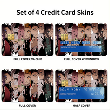 Load image into Gallery viewer, Demon Slayer: Kimetsu no Yaiba Credit Card Skins (4-in-1 Pack)