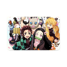 Load image into Gallery viewer, Demon Slayer: Kimetsu no Yaiba Credit Card Skins (4-in-1 Pack)