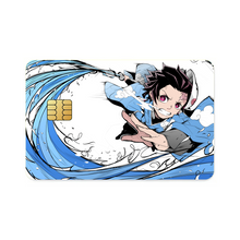 Load image into Gallery viewer, Demon Slayer: Kimetsu no Yaiba Credit Card Skins (4-in-1 Pack)