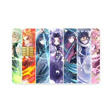 Load image into Gallery viewer, Demon Slayer: Kimetsu no Yaiba Credit Card Skins (4-in-1 Pack)