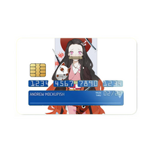 Load image into Gallery viewer, Demon Slayer: Kimetsu no Yaiba Credit Card Skins (4-in-1 Pack)
