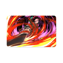 Load image into Gallery viewer, Demon Slayer: Kimetsu no Yaiba Credit Card Skins (4-in-1 Pack)