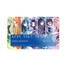 Load image into Gallery viewer, Demon Slayer: Kimetsu no Yaiba Credit Card Skins (4-in-1 Pack)