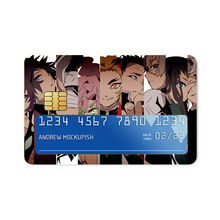 Load image into Gallery viewer, Demon Slayer: Kimetsu no Yaiba Credit Card Skins (4-in-1 Pack)