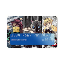 Load image into Gallery viewer, Demon Slayer: Kimetsu no Yaiba Credit Card Skins (4-in-1 Pack)