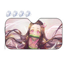 Load image into Gallery viewer, Demon Slayer: Kimetsu no Yaiba Nezuko Kamado  Car Sunshade