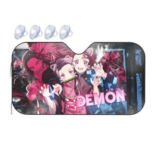 Load image into Gallery viewer, Demon Slayer: Kimetsu no Yaiba Nezuko Kamado  Car Sunshade