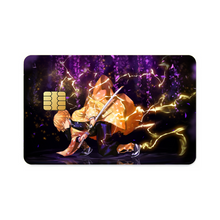Load image into Gallery viewer, Demon Slayer: Kimetsu no Yaiba Zenitsu Agatsuma Credit Card Skins (4-in-1 Pack)