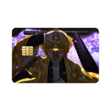 Load image into Gallery viewer, Demon Slayer: Kimetsu no Yaiba Zenitsu Agatsuma Credit Card Skins (4-in-1 Pack)
