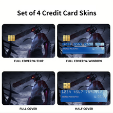 Load image into Gallery viewer, Denji - Chainsaw Man Credit Card Skins (4-in-1 Pack)
