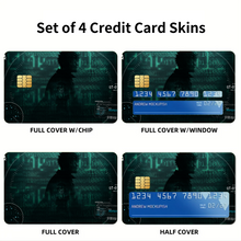 Load image into Gallery viewer, Dominator view Credit Card Skins (4-in-1 Pack)